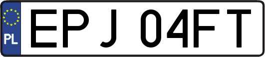 EPJ04FT
