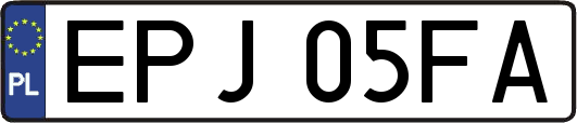 EPJ05FA