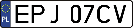 EPJ07CV