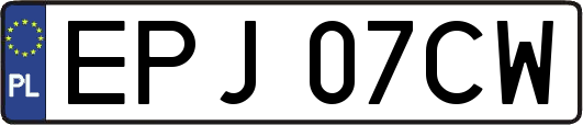EPJ07CW