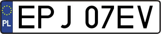 EPJ07EV