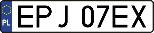 EPJ07EX