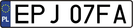 EPJ07FA