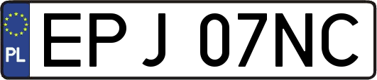 EPJ07NC