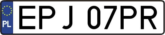 EPJ07PR