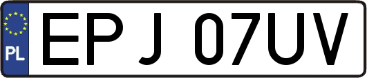 EPJ07UV