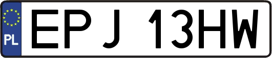 EPJ13HW