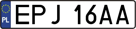 EPJ16AA