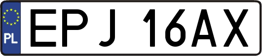 EPJ16AX