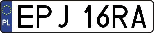 EPJ16RA