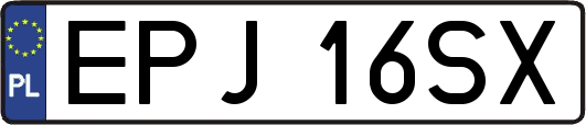 EPJ16SX