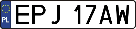 EPJ17AW