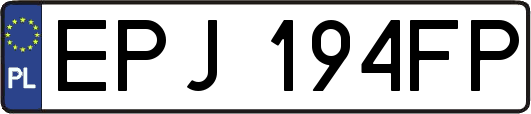 EPJ194FP