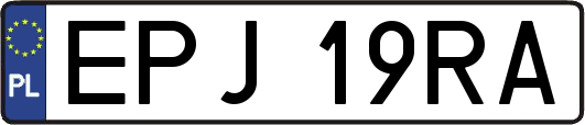 EPJ19RA