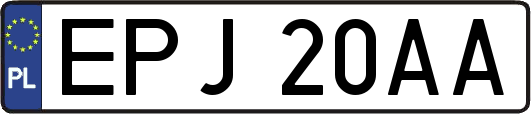 EPJ20AA