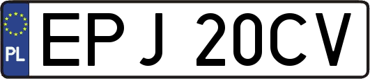 EPJ20CV