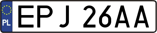 EPJ26AA