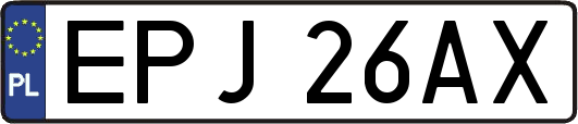 EPJ26AX