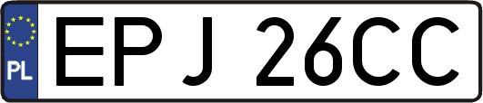 EPJ26CC