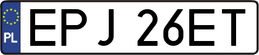 EPJ26ET