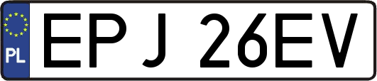 EPJ26EV