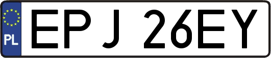 EPJ26EY