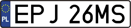 EPJ26MS