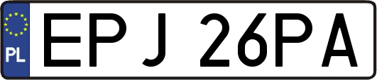 EPJ26PA