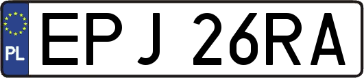 EPJ26RA