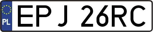 EPJ26RC