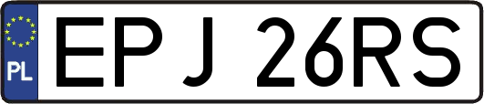 EPJ26RS