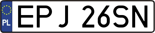 EPJ26SN