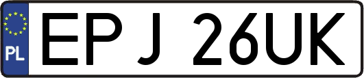 EPJ26UK