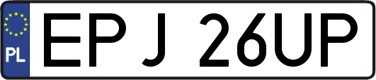 EPJ26UP