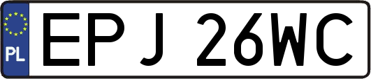 EPJ26WC