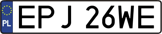 EPJ26WE