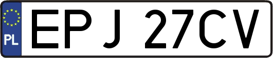 EPJ27CV