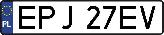 EPJ27EV