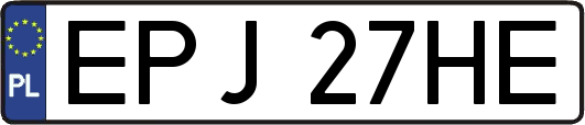 EPJ27HE
