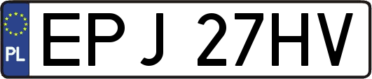 EPJ27HV