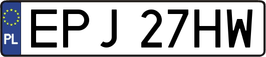 EPJ27HW