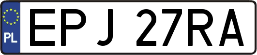 EPJ27RA
