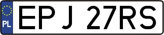 EPJ27RS
