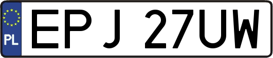 EPJ27UW