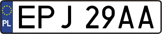 EPJ29AA