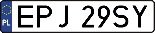 EPJ29SY