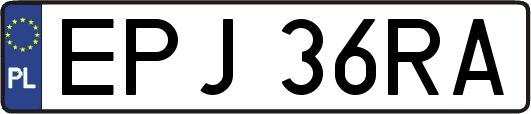 EPJ36RA