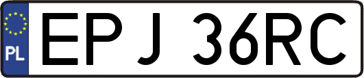 EPJ36RC