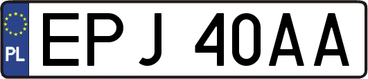 EPJ40AA