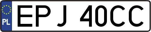 EPJ40CC